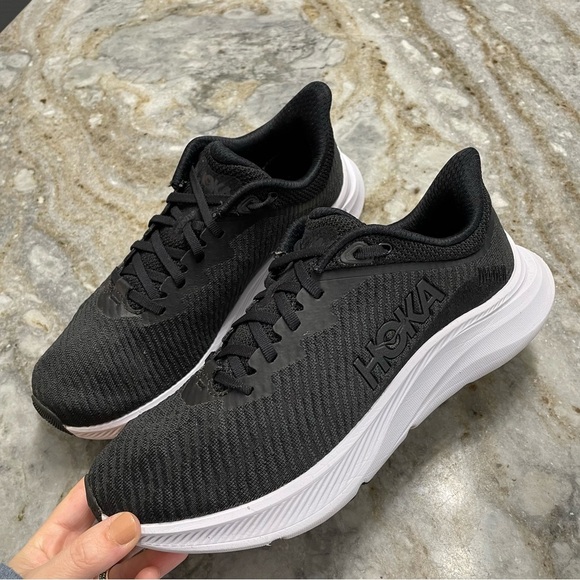 Hoka Solimar Everyday Training Shoes Sneakers Black/White Women’s 8.5 D - Picture 13 of 13